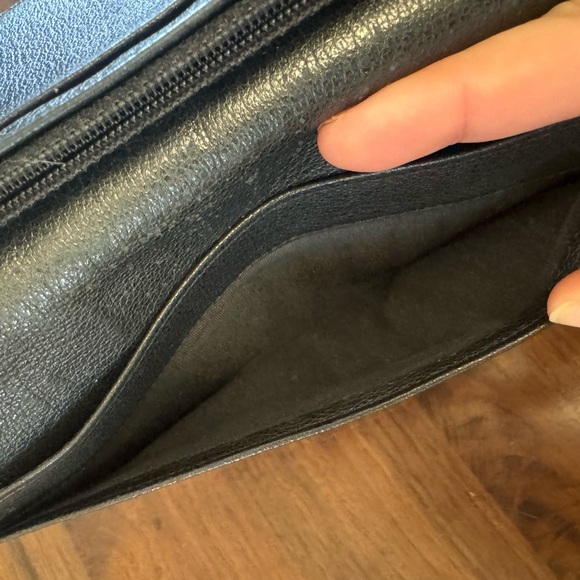 Chanel Vintage Camellia Black Long Wallet - Picture 11 of 16